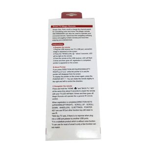 รีโมท AM-HR600 2.4ก. มาใหม่คุณภาพสูงพร้อมรีโมทควบคุมยูเอสบีสำหรับสมาร์ท L-G - Product Image 6