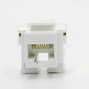 Módulo de red sin blindaje de categoría 6A Módulo de toma de cable de red RJ45 UTP CAT6 Gigabit Red de computadora Keystone Jack - Product Image 3