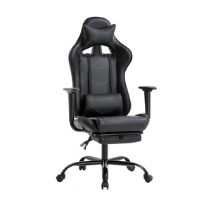 Silla de carreras de juegos de PC RGB de diseño moderno de cuero personalizado equipo de juego barato con función de masaje y accesorio de computadora Panamá - Product Image 3