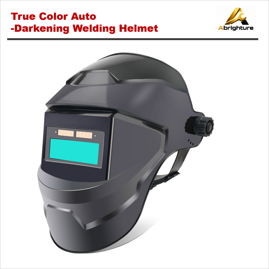 True Color Auto-Darkening Welding Helmet