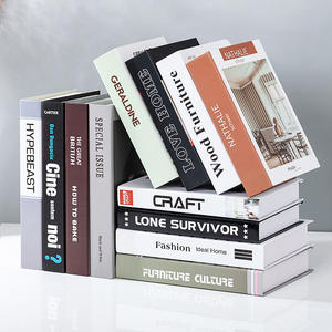 Buku Hias Simulasi Kustom untuk Dekorasi Ruang Tamu Rumah, Buku Palsu Sampul Keras untuk Dekorasi - Product Image 4