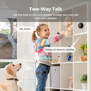 Arpha P160M 4K HD Audio bidireccional Cámara IP Wifi interior 8MP Detección de movimiento inteligente Tuya APP Cámara de seguridad para el hogar Cctv - Product Image 4