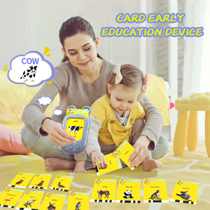 Customized Animal Looked Flash Card Reading Device Talking <strong>Machine</strong> <strong>Language</strong> <strong>Learning</strong> Early Educational Toys for Kids - Product Image 3