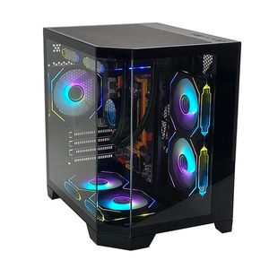 Pcooling <strong>Custom</strong> <strong>Computer</strong> <strong>Case</strong> Black Matx Pc <strong>Cases</strong> Pc Matx Cube Gaming Pc <strong>Case</strong> White - Product Image 1