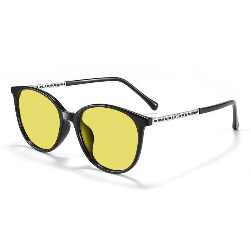 Negro plata-amarillo