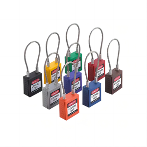 Không dẫn điện Loto 38mm an toàn thép Ổ khóa ổ khóa saft an toàn ổ khóa Nylon khóa móc - Product Image 3