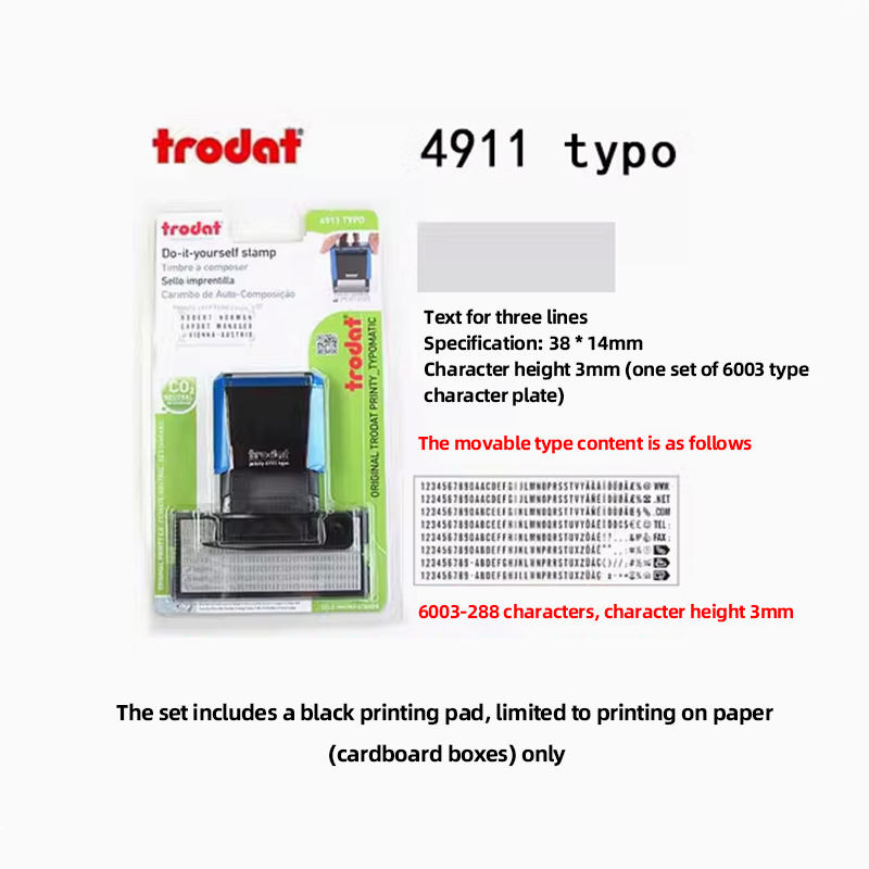 Typo Trodat 4911