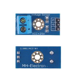 Módulo de detección de voltaje, Sensor de voltaje 0-25V Módulo de sensor de voltaje estándar electrónica inteligente - Product Image 1