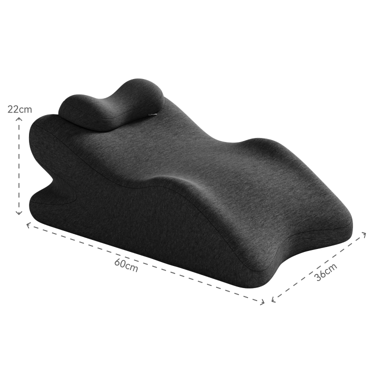 Black with Pillow