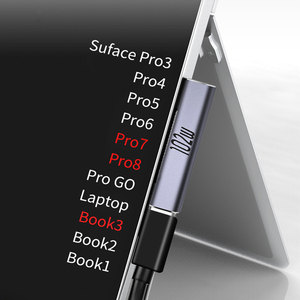 Microsoft Surface Pro X Tablet Fast Charging <strong>Adapter</strong> <strong>8</strong> 7 6 <strong>5</strong> 4 3 Go Book USB Type C PD Charger <strong>Adapter</strong> for Laptop DC Output - Product Image 6