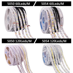 高品质SMD5050 RGB发光二极管条形灯12V/24V 60/120发光二极管智能环境带遥控高流明IP65 RGBW RGBWW - Product Image 3