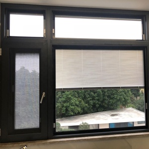 Pavida ventanas de marco de aluminio con persianas integradas en las ventanas de vidrio con persiana incorporada persiana con persiana integrada en el fabricante - Product Image 1
