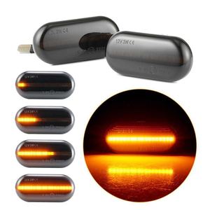 Sequential <strong>LED</strong> Side Marker Turn Signal Lights 12V for Renault Clio1 Clio2 Espace Kangoo Laguna I Megane Twingo I 19 II - Product Image 1