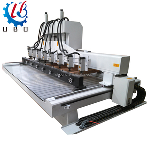 Máquina de grabado de 4 ejes, enrutador rotativo de 8 husillos, cabezal múltiple, Cnc, ubo, perforación de madera, maquinaria enrutadora CNC de 4 ejes - Product Image 2