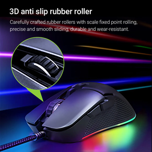 USB 1,5 м 7200DPI RGB с световым эффектом, офисные мыши, ноутбук, ПК, проводная мышь, игровая мышь для умной домашней системы - Product Image 4