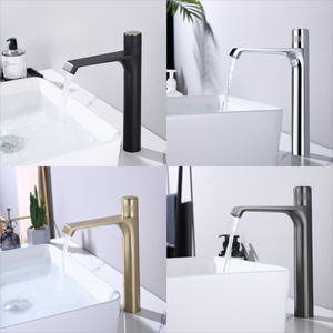 Luxury Brass High Low Hot Cold <strong>Mixer</strong> Toilet Basin Faucet above and <strong>below</strong> Counter Style with Balcony Cabinet Ceramic Valve Core - Product Image 3