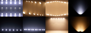 Sıcak satış 2X100W 2In1 2In1 DMX ince LED Par işık Cob Matrix sahne aydınlatma izleyici gelen Blinder LED Par - Product Image 6