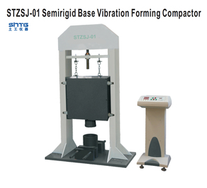 STZSJ-01 Semirigid taban titreşim şekillendirme kompaktör için kullanılan titreşim sıkıştırma yöntemi silindir örnekleri çekme testi - Product Image 2