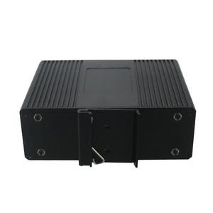 Switch di rete industriale non gestito Ethernet 6 porte veloce con 2 soluzioni affidabili per convertitori in fibra Media SFP - Product Image 4