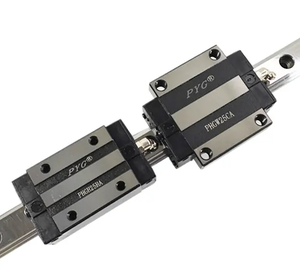 Bloques de guía lineal de enrutador CNC de alta precisión HG25 de 4000mm, gran oferta, riel deslizante con rodamiento de bloque para enrutador CNC - Product Image 1