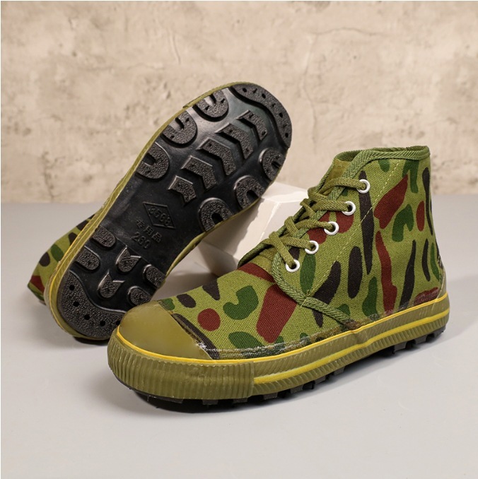 Zapatillas altas florales grandes 013