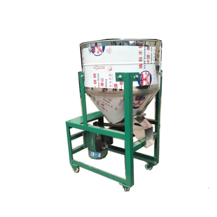 Vertical automatic feed Mixer Poultry Feed Mixing Machine 100KG animal feed mixing machine