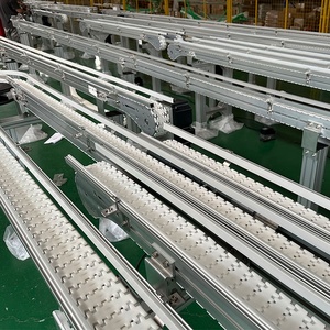 Op Maat Gemaakte Hoge Kwaliteit Food Grade Plastic Flexibele Top Chain Transportband Lijn Voor Voedingsindustrie - Product Image 4