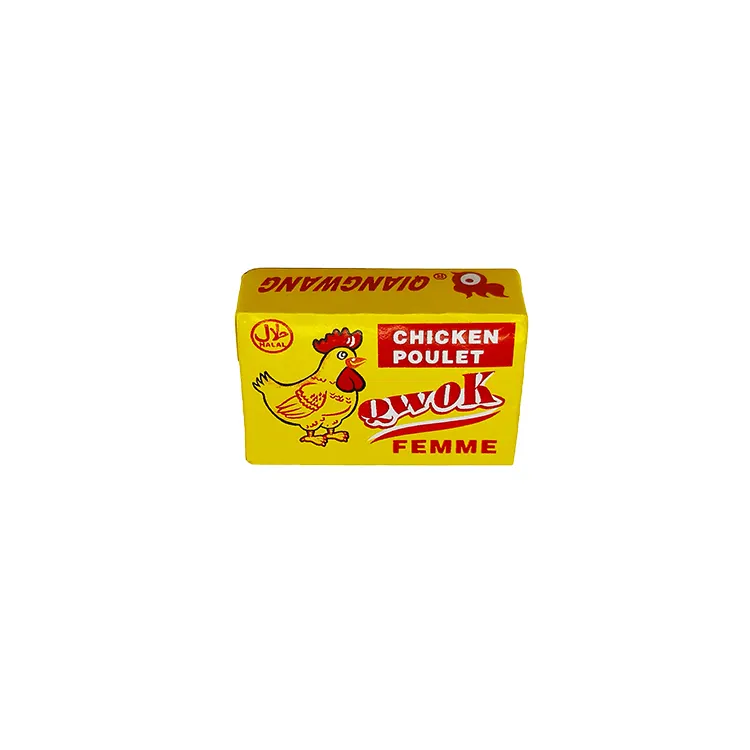 Chicken Bouillon 12 Tablets Soft Seasoning cube for tasty home cooking with good price Cube d'assaisonnement doux