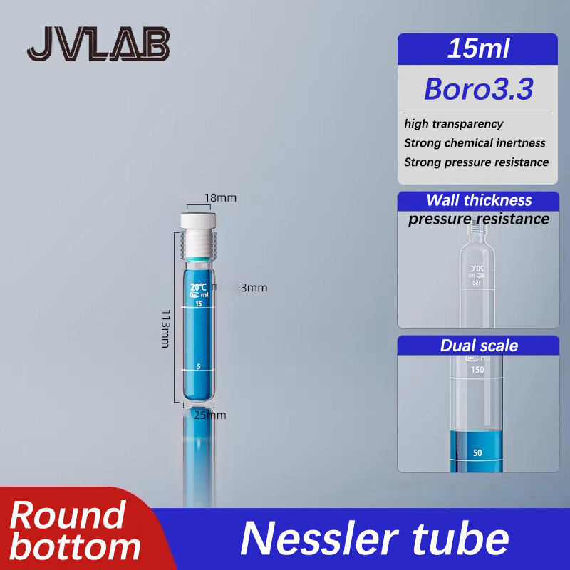 12 ronds 15 ml double échelle