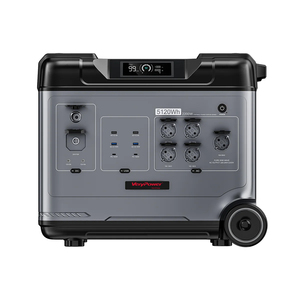 家用备用电源5KW太阳能发电机，带伸缩手柄5kWh便携式电站 - Product Image 1