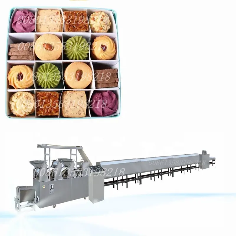 2020 Pretzels çubukları üretim hattı bisküvi yapma makinesi küçük kurabiye ekipmanları