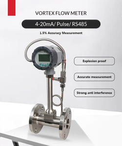 Holykell เครื่องวัดการไหลของไอน้ำแบบหน้าแปลนแบบมาตรฐานเครื่องวัดการไหลของกระแสน้ำวน - Product Image 2