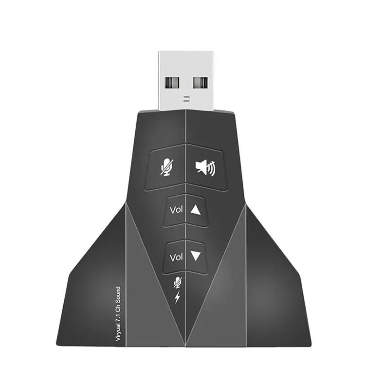 Disponibile 3D 7.1 USB2.0 senza unità scheda audio esterna esterna