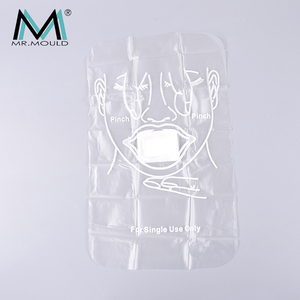 MM-CPR1 # Y tế Giáo dục sử dụng Viện trợ đầu tiên đào tạo dùng một lần miệng để Miệng CPR mặt lá chắn tấm hồi sức manikin CPR mặt nạ - Product Image 1