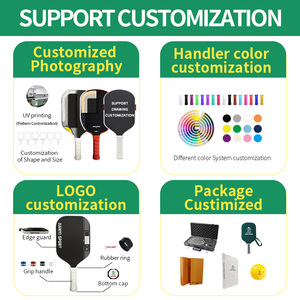 ไม้พายพิเคิลบอลยืดหยุ่นมากขึ้น3S Dual Gen 3 16มม. แกนรังผึ้งคาร์บอนไฟเบอร์ T700แบบพกพาน้ำหนักเบา - Product Image 4