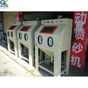 High Quality Dry Sand <strong>Blasting</strong> Cabinet Crystal Glass Sandblasting Machine for Advertising Processing - Product Image 4
