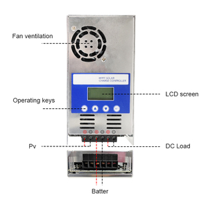 SUYEEGO 12 В 24 В Auto 10A 20A 30A LCD PWM литий-ионный Контроллер заряда солнечный регулятор стабилизаторы Mppt контроллер солнечного заряда 100a - Product Image 2