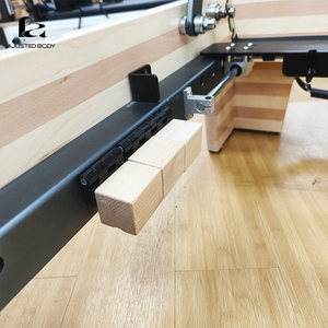 Imported Solid Maple and Beech Wood Splicing Bed Frame Aluminum Alloy Thickened Track Imported Piano Wire Spring Pilates Reforme - Product Image 6