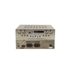 4 Channel 80W Blue Tooth Stereo Audio <strong>Amplifier</strong> with FM <strong>and</strong> MIC <strong>Input</strong> for Home Karaoke - Product Image 1
