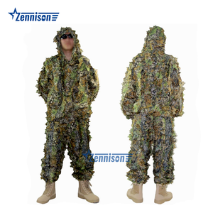 Ngoài Trời Gilley Phù Hợp Với Ghellollie Phù Hợp Với Ngụy Trang Lá Chiến Thuật Ghillie Phù Hợp Với - Product Image 3