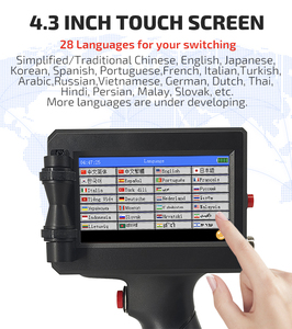 Big Discount Verfalls datum Drucker Datum Code Tinten strahl druckmaschine für alle Material Batch Codierung Fast Dry