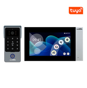 Trudian Smart Home Products 2 cables 7 "Pantalla LCD Smart Tuya puerta Video intercomunicador teléfono timbre sistema de cámara para Villas hogar - Product Image 2