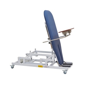 Cổ điển màu xanh biến Chiều cao nghiêng bảng điện <span class=keywords><strong>hi</strong></span>-thấp trẻ em nghiêng bảng cho phục hồi chức năng trị liệu giường với dây đai - Product Image 6