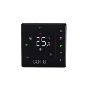 Beca BAC-006 Tuya умный сенсорный экран Wi-Fi энергосберегающий блок катушки вентилятора еженедельное Программирование центрального кондиционера термостат - Product Image 1