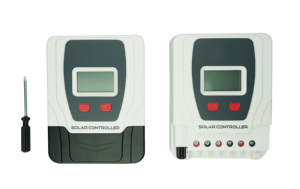 PWMソーラーコントローラ20A 60A 80A 100Vソーラー充電コントローラ12/24/48Vオートソーラー充電コントローラ - Product Image 2