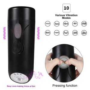 Vibrierender saugender Vibrator Echte Taschen muschi Vagina Männlicher Mastur bator Masturbation becher Erwachsener - Product Image 4