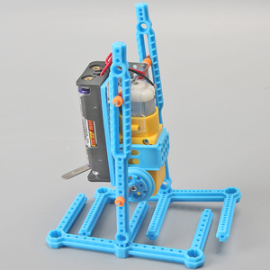 Wissenschaft und Technologie Kleine Produktion Biped Robot Diy Kinder Spaß Spielzeug Kinder handbuch Wissenschaft Experiment Modell Großhandel