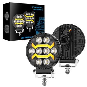 4 inç yuvarlak sürüş DRL spot yardımcı çalışma ışığı Led 9-30V Led çalışma ışığı Off-yol ışığı araç araba WorkLight için - Product Image 1