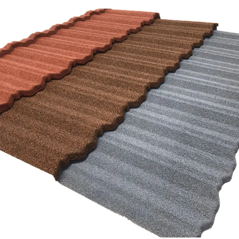 Spanish Color Steel Sand Roof Tiles Asphalt Shingle Panel Tile Prices For Home Factory Supply With high Quality