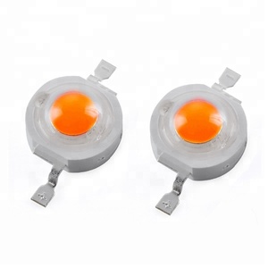 1W 3W ชิป LED IR UV พลังสูงสีแดงเข้มสีฟ้ากุหลาบชมพู2V 3V 350mA 300mA กันลมยี่ห้อจีนสำหรับไฟฉาย700mA - Product Image 2